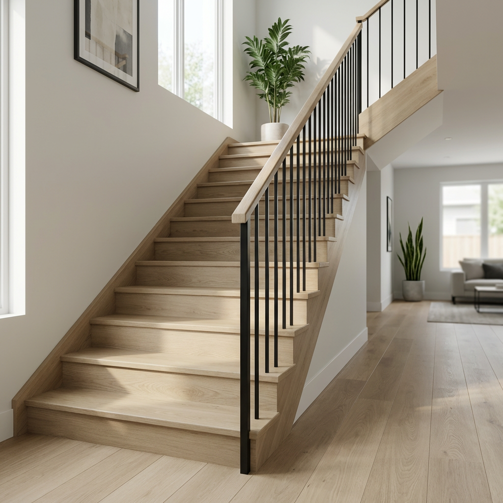 Floor. Step Step Solution USA | Custom Stair Treads & Vinyl Stair Nosing Manufacturer